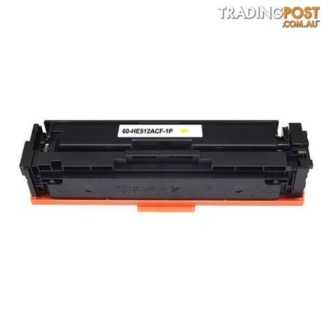 HP Compatible Non-Genuine Yellow Premium Generic Toner Replacement for CF512A 204A