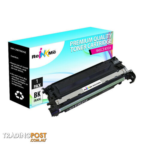 HP Compatible 5 Star CE400A 507A Premium Generic Black Toner