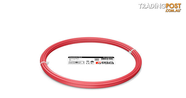 PLA 3D Printer Filament Premium PLA 2.85mm Flaming Red 50 gram