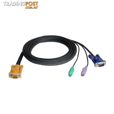 Aten 3m PS/2 KVM Cable to suit CS7xE, CS13xx, CS17xxA, CS17xxi, CL5xxx, CL10xx, KL91xx, KN91xx