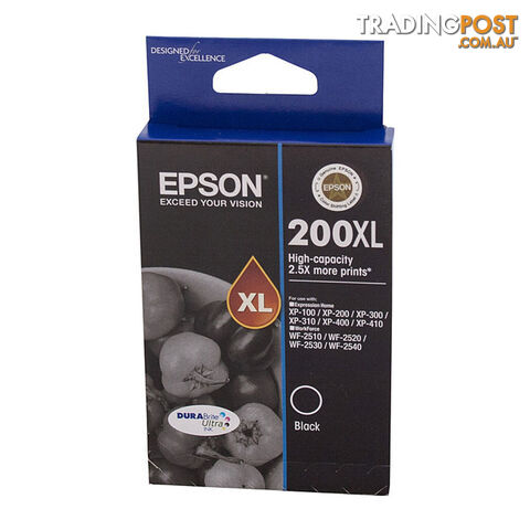 EPSON 200XL Black Ink Cartridge