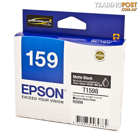 EPSON 1598 Matte Black Ink Cartridge