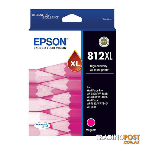 EPSON 812XL Magenta Ink Cart