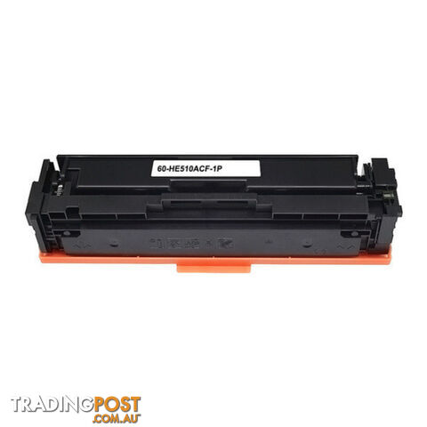 HP Compatible Black Premium Generic Toner Replacement for CF510A 204A