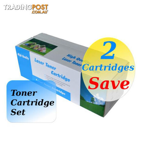 TN-340 Magenta High Yield Generic Toner Set of 2