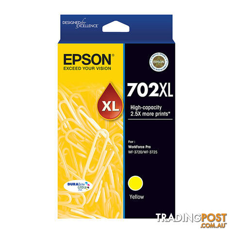 EPSON 702XL Yellow Ink Cartridge