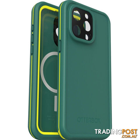 OTTERBOX Fre MagSafe Apple iPhone 15 Pro Max (6.7') Case Pine (Green) - (77-93430), DROP+ 5X Military Standard, 2M WaterProof