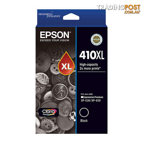 EPSON 410XL Photo Black Ink Cartridge