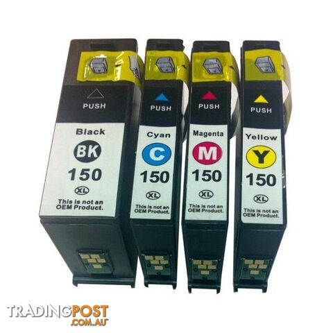 150XL Inkjet Compatible Set 4 Cartridges