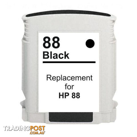 HP Compatible 88 Black High-Capacity Remanufactured Inkjet Cartridge