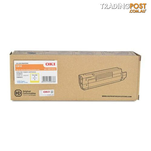 OKI C610 Yellow Toner