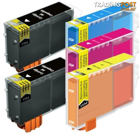 BCI-3 Black / Bci-3 Bci-6 Colours Compatible Inkjet Cartridge Set 5 Ink Cartridges
