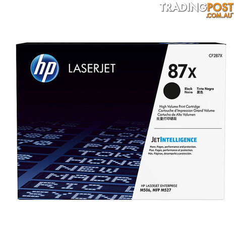 HP 87X Black Toner CF287X