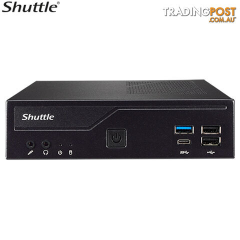 SHUTTLE DH610 XPC Slim 1L Barebone, H610, LGA1700, 2x DDR4 SODIMM, 1x NVMe M.2, 1x 2.5', HDMI + 2x DP, RS232, 2.5Gbe