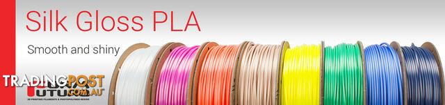PLA Filament Silk Gloss PLA 1.75mm 750 gram Radiance Green 3D Printer Filament