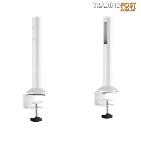 Brateck Slatwall Desk Mounting Pole, Work with Slatwall Panel for Creating Desk-Mounted Slat Wall System