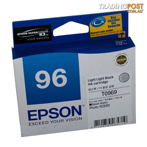 EPSON T0969 L L Black Ink Cartridge