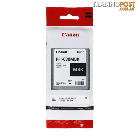 CANON PFI030 Matte Black Ink