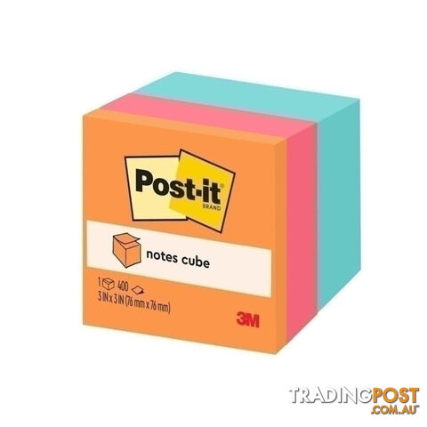 POST-IT Cube 2059-AQ 76x76 Box of 4