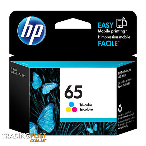 HP 65 Tri Color Ink N9K01AA