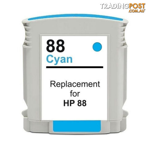 HP Compatible 88 Cyan High-Capacity Remanufactured Inkjet Cartridge