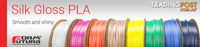 PLA Filament Silk Gloss PLA 1.75mm 750 gram Brilliant Yellow 3D Printer Filament