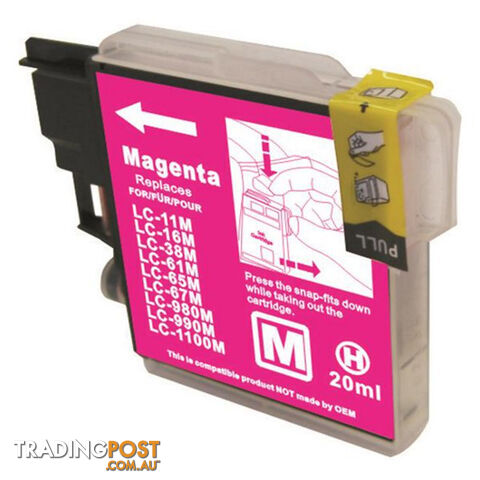 LC38 LC67 Magenta Compatible Inkjet Cartridge