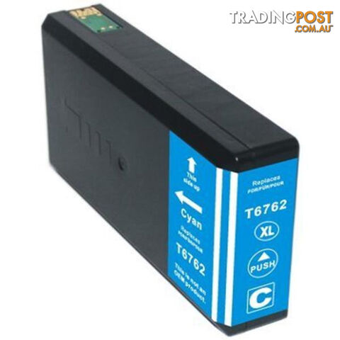 676XL T6762 Cyan Compatible Inkjet Cartridge