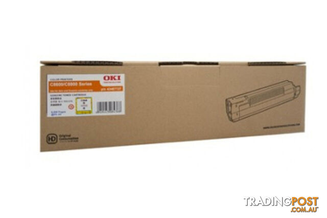 OKI MC852 Yellow Toner