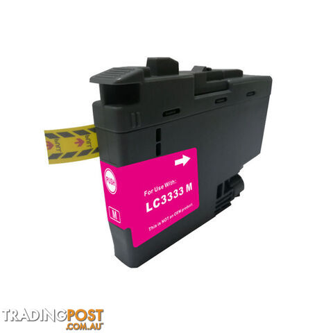 Premium Black Inkjet Cartridge Replacement for LC-3333M