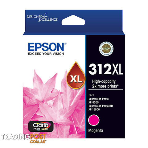 EPSON 312XL Magenta Ink Cartridge