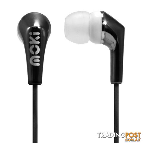 MOKI Metallics Earphone - BLACK