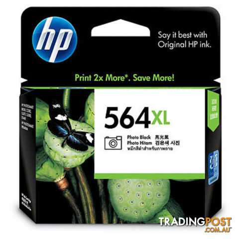 HP NO 564XL Photo Black Ink Suits PhotoSmart C5380/C6380