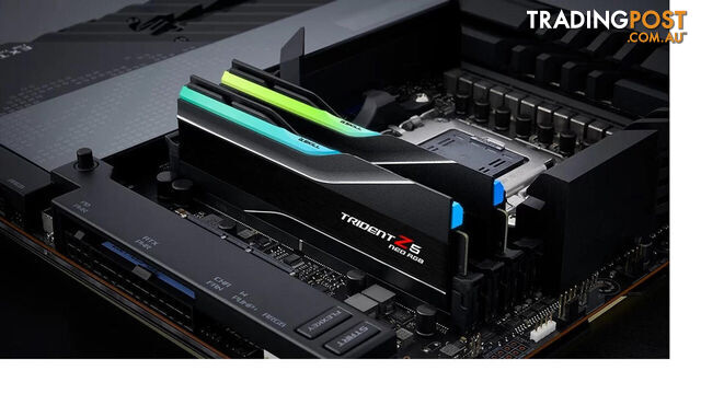 G.SKILL F5-6000J3636F16GX2-TZ5NR 32GB (2 x 16GB)/ DDR5 6000 MT/s/ Timings 36-36-36-96/ Voltage 1.35V/ TZ5 NEO RGB