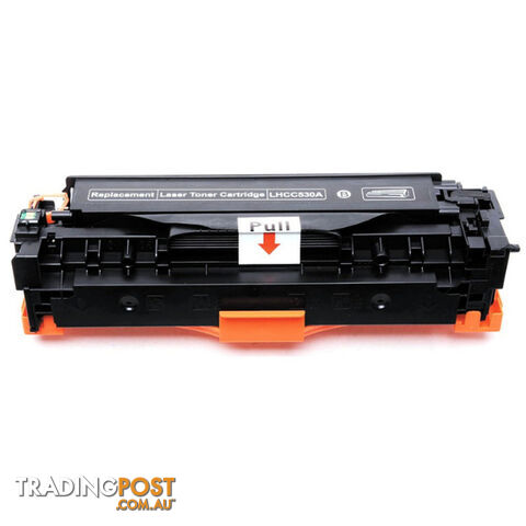 HP Compatible 5 Star CC530A 304A CART-318BK CART-418BK Black Premium Remanufactured Toner