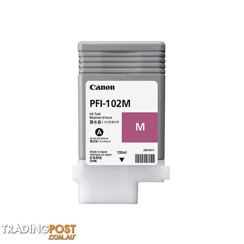 CANON PFI102 Magenta Ink