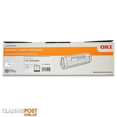 OKI C833N Black Toner