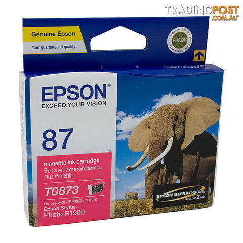 EPSON T0873 Magenta Ink Cartridge