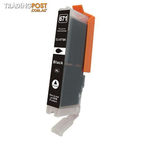 CLI-671XL Black Premium Compatible Inkjet Cartridge