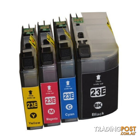 LC-23E Premium Inkjet Cartridge Set 4 Cartridges