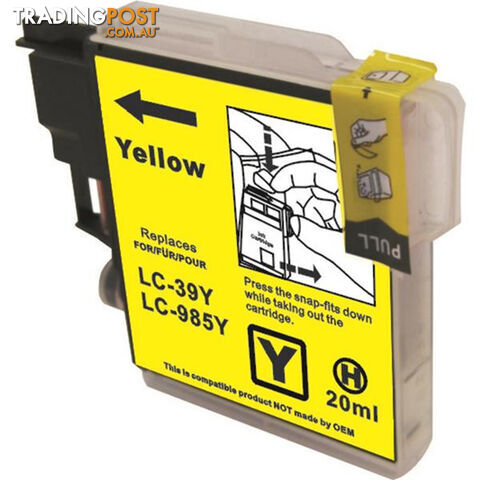 LC39 Compatible Yellow Cartridge