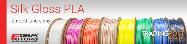 PLA Filament Silk Gloss PLA 1.75mm 750 gram Brilliant White 3D Printer Filament