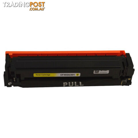 HP Compatible CF402A 201A Premium Generic Yellow Toner Cartridge