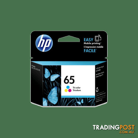 HP 65 Original TriColour High Yield Ink N9K03AA - 300 Pages