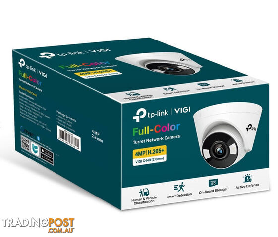 TP-LINK VIGI 5MP C450(2.8mm) Full-Colour Turret Network Camera