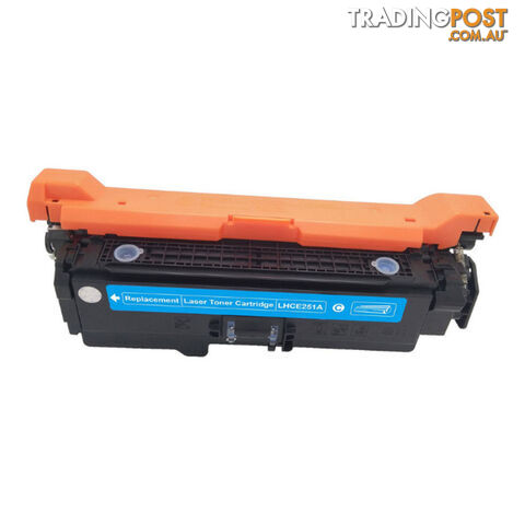 HP Compatible 5 Star CE251A 504A Cyan Premium Remanufactured Toner