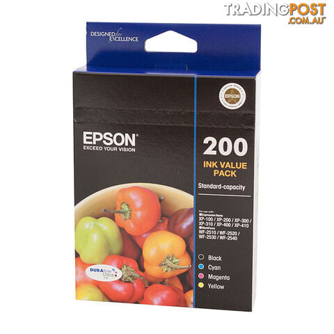 EPSON 200 4 Ink Value Pack