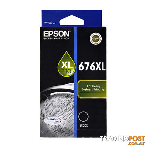 EPSON 676XL Black Ink Cartridge