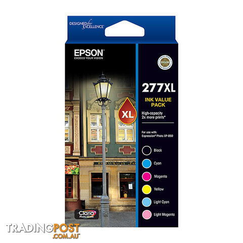 EPSON 277XL 6 Ink Value Pack
