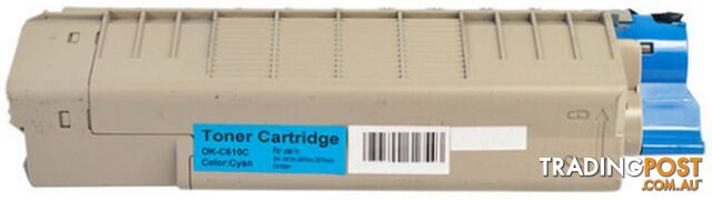 OKI [5 Star] C610 44315311 Cyan Premium Generic Toner Cartridge